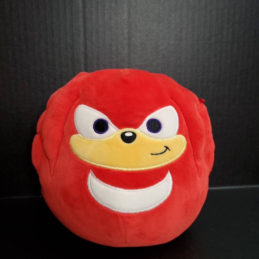 Squishmallows Kellytoy Plush Sonic the Hedgehog Knuckles 8" Video Game Stuffed